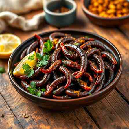Cook Mopane Worms - South African Recipe